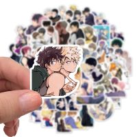 Yaoi อนิเมชั่นสำหรับสติกเกอร์กันน้ำลายกราฟฟิตีส่วนบุคคล10/50ชิ้นตู้เย็นสเก็ตบอร์ดถ้วยน้ำขายส่ง