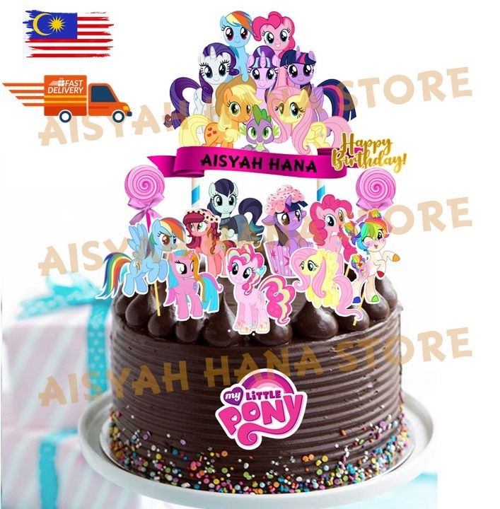 My Little Pony Birthday Cake | cakewaves