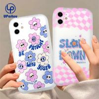 เคส UPaitou สำหรับ iPhone 15 14 13 12 11 Pro Max XR Xs Max 8 7 6S Plus SE 2020ช้าลงโทรศัพท์นิ่ม TPU ฝาหลังโทรศัพท์ซิลิโคนกันกระแทก