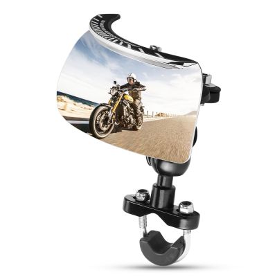 [COD] Motorcycle super wide-angle rearview mirror large field of view universal full-view blind spot panoramic reversing 180-degree