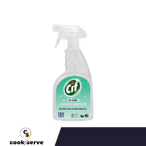 Cif Pro NoRinse Sanitizer 500ml Lazada Singapore