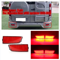 LED 2 Pcs Car Rear Brake Lights Bumper Lamp For Mercedes Bens W906 Sprinter 2006-2016 Warning Turn Single Light Car Accessories