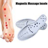 ใหม่ Cuttable Magnetic Massage Insoles Orthotic Arch Support Sport Shoe Pad Man Woman Breathable Sports Cushion Inserts