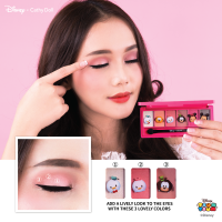 ?ราคาพิเศษ? ? ดิสนีย์ พาเรทอายแชโดว์6สี【เนื้อแมทท์&amp;ชิมเมอร์】Eyeshadow Palette Cathy Doll Disney Tsum Tsum