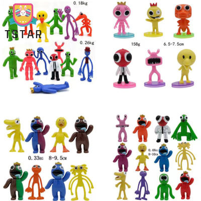 TS【ready Stock】Rainbow Friends Figures Model Dolls Games Anime Figure Toys For Cake Decoration Children Gifts【cod】