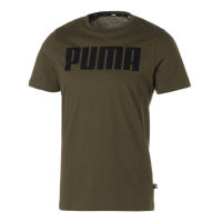 PUMA BASICS - เสื้อยืดผู้ชาย Essentials สีเขียว - APP - 84722320