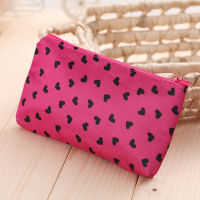 Mini Heart Printing Cosmetic Bags Cases Cute Handbag Makeup Bag Organizer Toiletry Bag Fast shipping Free Shipping