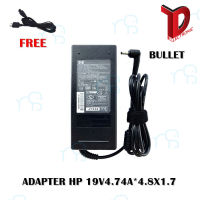 คุณภาพดี  ADAPTER HP 19V4.74A*4.8X1.7 BULLET  / สายชาร์จโน๊ตุ๊คเอชพี + แถมสายไฟ มีการรัประกันคุณภาพ  ฮาร์ดแวร์คอมพิวเตอร์