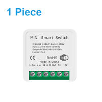 Tuya MINI Wifi Smart Switch 16A 2-way Control Timer Wireless Switches Smart Life Automation Compatible With Alexa Google Home