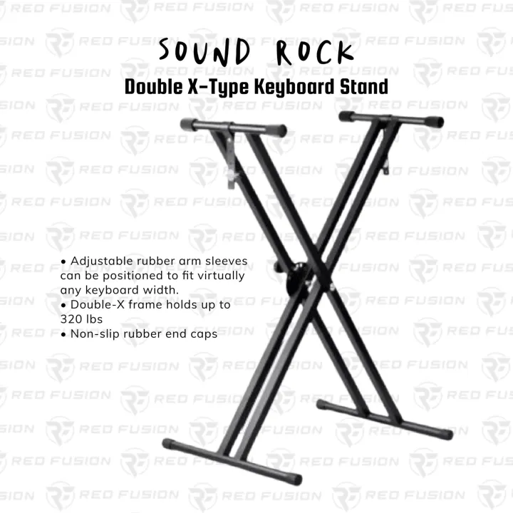 Double X Type Keyboard Stand (Assembled) Lazada PH