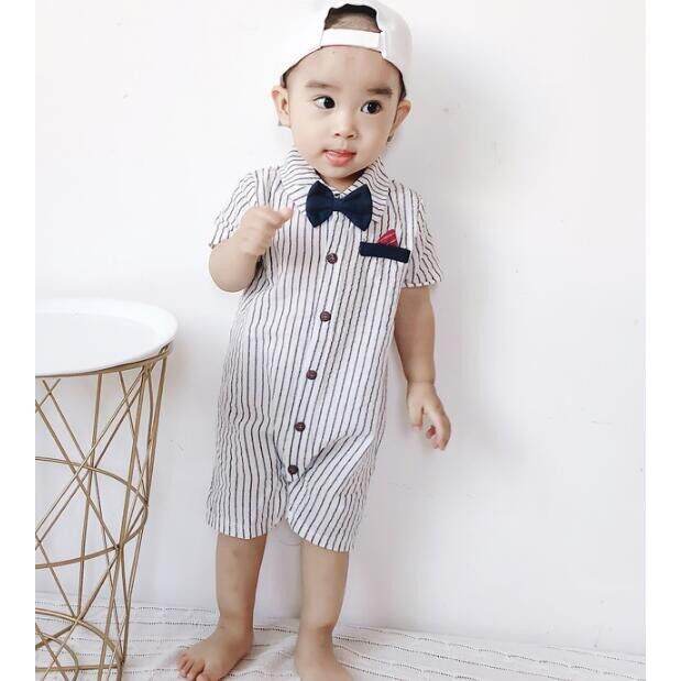 baby-romper-gentlemen-newborn-jumpsuit-summer-baju-bayi-rompers-clothes-short-sleeve-clothing-boys-bodysuit