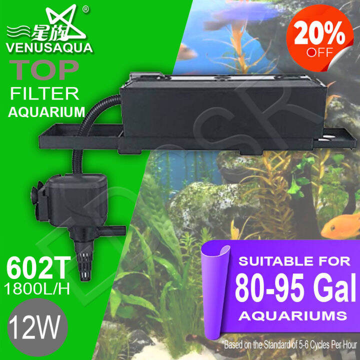 Venus Aqua 602T Aquarium Top Filter Lazada PH