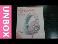 หูฟังเกมมิ่งส์ หูฟังสีชมพู หูฟัง Marvo HG-8936 Gaming Handset Pink