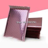 50 pcs Rose Gold Bubble Envelop, Rose Gold ฟอยล์ Bubble Mailer สำหรับบรรจุภัณฑ์ของขวัญ, งานแต่งงานกระเป๋าจัดส่งฟรี