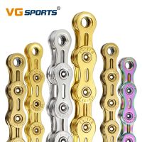 VG Sports Ultralight 6 7 8 9 10 11 Speed Bicycle Chain Bike Chain Half Full Hollow 8s 9s 10s 11s Mountain MTB Road Bike Chains