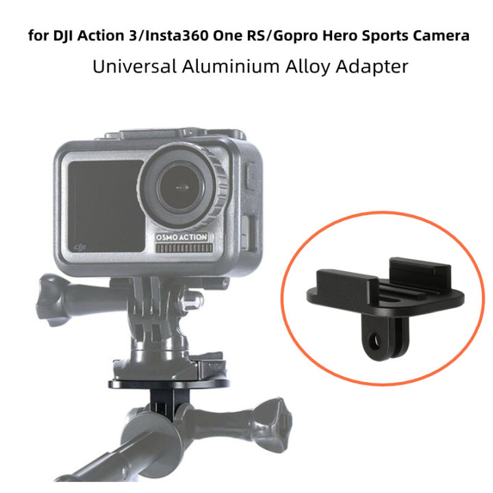 สำหรับ-dji-osmo-action-3-quick-release-ฐานกีฬากล้องอะแดปเตอร์อลูมิเนียมสำหรับ-gopro11-insta360-universal-cket-อุปกรณ์เสริม
