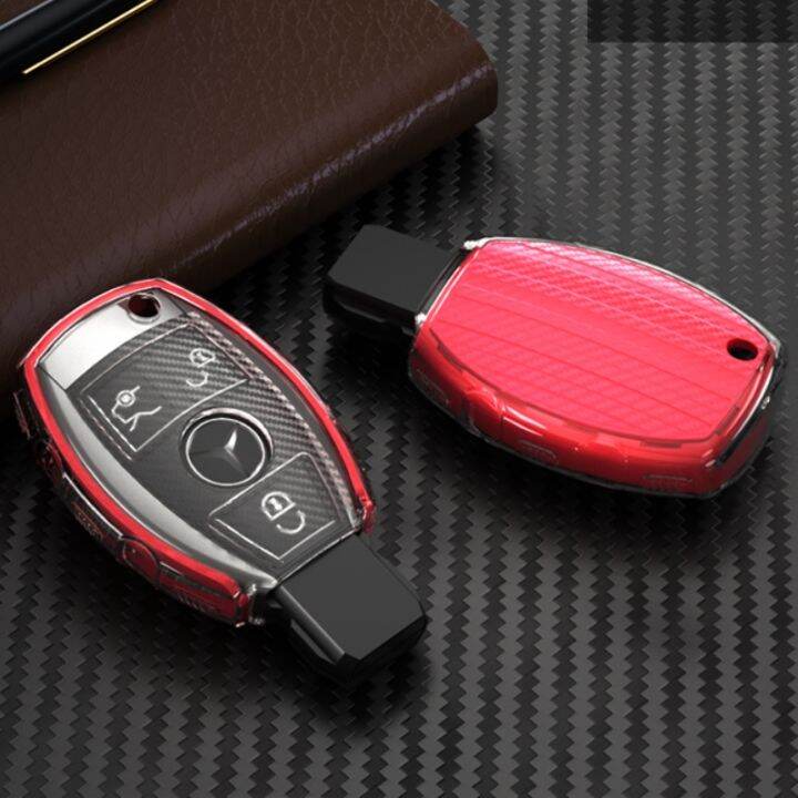 dfthrghd-tpu-car-key-case-cover-shell-holder-for-mercedes-benz-a-b-c-e-gl-s-gla-glk-cls-class-amg-w204-w205-w212-w463-w176