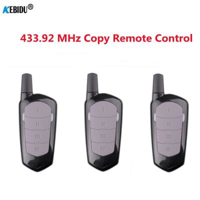 Copy Code 433.92 MHz RF Wireless Remote Control Garage Door Opener Key Clone 433mhz Chip For Garge Electric Retractable Doors