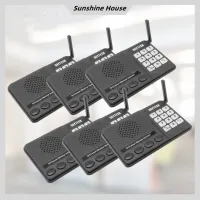 ?ส่งไวจากไทย?Daytech Wireless Intercom System ระบบอินเตอร์คอมไร้สาย 10 ช่อง ระยะทาง 1 กม สำนักงาน โรงแรมอินเตอร์คอม