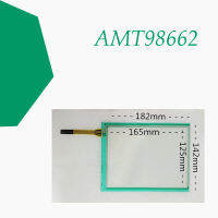 AMT98662กระจกสัมผัสขนาด182*142มม. สำหรับการซ่อมแซมแผงควบคุมเครื่องจักร ~ ทำด้วยตัวเองมีในสต็อก