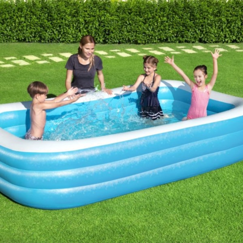 Thickened Family Inflatable Pool for Children Adults Outdoors Have Fun Inflatable Swimming Pool 