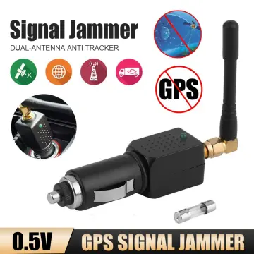 Portable Anti Tracker Device 1 Antenna GPS Jammer
