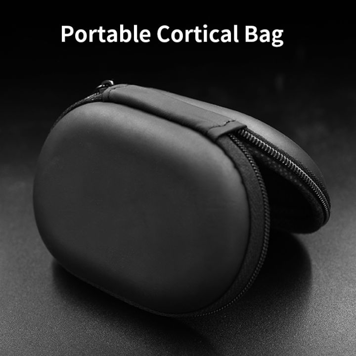 ใหม่-kz-หูฟังกระเป๋า2019หูฟังแบบพกพากล่องเก็บสำหรับหูฟังกรณีสีดำแบบพกพาหูฟังกรณี
