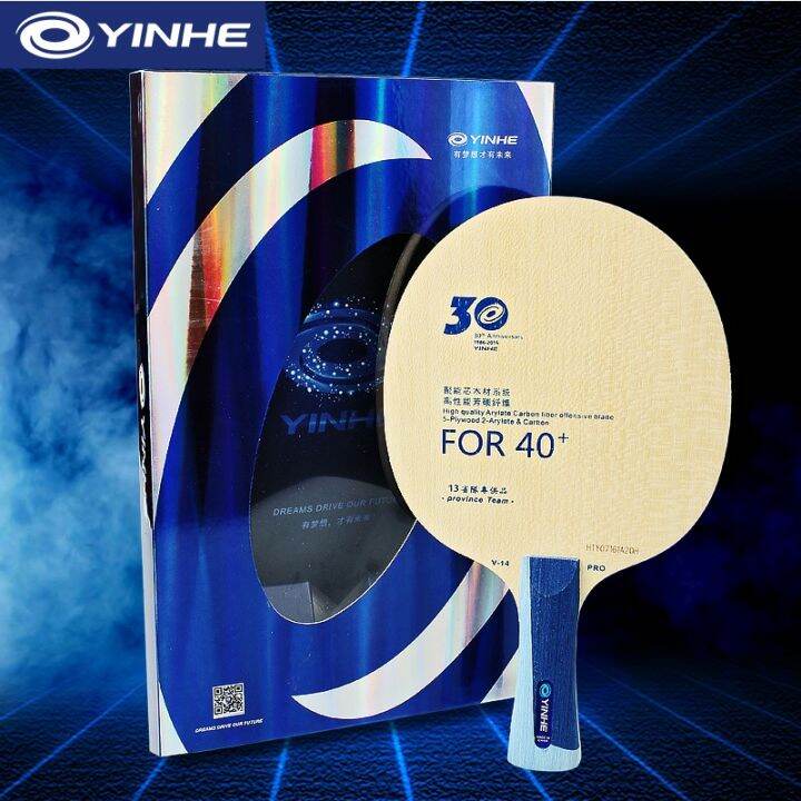 YINHE V14 PRO Table Tennis Blade Provincial V-14 PRO Arylate Carbon ALC ...