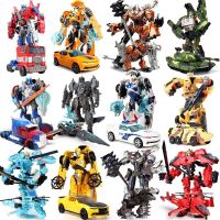 Classic Transformation Toys Optimus Robot Car Deformation Dinosaur Action Figure Collection Model With Best Gifts Kids