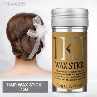 IKT 75g Strong Hold Hair Wax Stick For Hair Styling Wig Knots Healer Gel Stick Thin Baby Hair Perfect Line