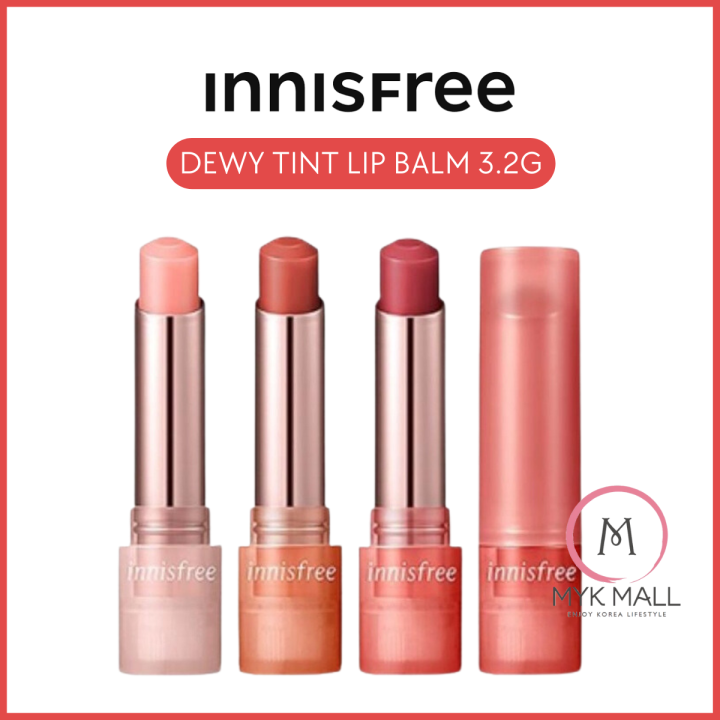 INNISFREE Dewy Tint Lip Balm 3.2g Lazada