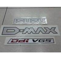 สติ๊กเกอร์แบบดั้งเดิม คำว่า ISUZU D-MAX Ddi VGS ติดท้ายรถ ISUZU All New DMAX sticker ติดรถ แต่งรถ อีซูซุ สวย งานดี หายาก