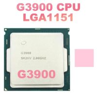 G3900หน่วยประมวลผลแบบสองแกน Cputermal Pad 2.8Ghz Lga1151 Cpu สำหรับมาเธอร์บอร์ดสำหรับทำเหมือง B250 B250c