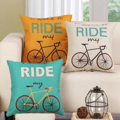 hot！【DT】∈  1Pcs Pattern Cotton Throw Cushion Cover Decoration Sofa Bed Pillowcase 40132