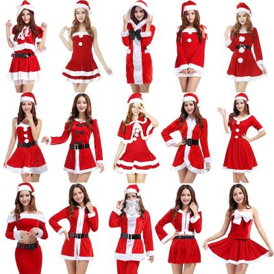 [Cos imitation] ชุดคริสมาสต์ชุดโลลิต้าสำหรับสาวๆ Disfraz Navidad คริสต์มาสคอสเพลย์แจ็คเก็ตผู้ใหญ่เซ็กซี่ผู้หญิงคอสเพลย์คาร์นิวัลเล่นตามบทบาท
