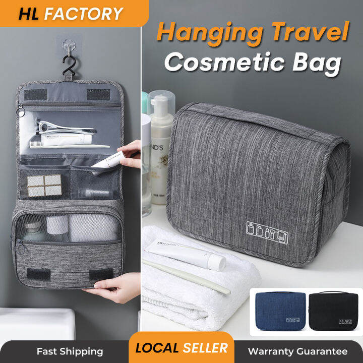 HLFACTORY Toiletry Bag Travel Organizer Hanging Bag Cosmetic Bag Makeup