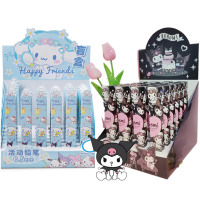 Sanrio 12-36 Buah Pensil Mekanis Kuromi Gulungan Kayu Manis 0.5Mm Hitam Hb Kartun สำหรับ Anak-Anak Menggambar Menulis Pensil Alat Tulis Siswa