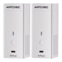 Anycubic Airpure เครื่องพิมพ์3d เรซิน Usb เสียงรบกวนต่ำบริสุทธิ์ชาร์จตัวกรองอากาศสำหรับ Photon Mono X 4K M3 Plus