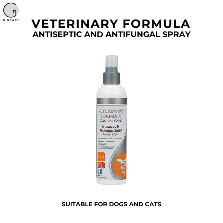 Veterinary Formula Clinical Care Antiseptic & Antifungal Spray for Dogs