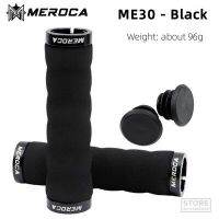 MEROCA Mtb Cuffs Hles สำหรับจักรยานจักรยานเสือภูเขาจับ Ruer ฟองน้ำ Hlebar ครอบคลุมตามหลักสรีรศาสตร์บนกริปจักรยานพร้อมปลั๊ก