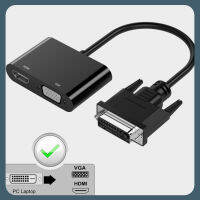 ตัวแปลงตัวแยก HDMI 4K DVI ไปยัง VGA 1080P ตัวแยก HDMI ตัวแยก VGA เป็นตัวแปลง HDMI สำหรับจอแลปท็อปคอมพิวเตอร์พีซี