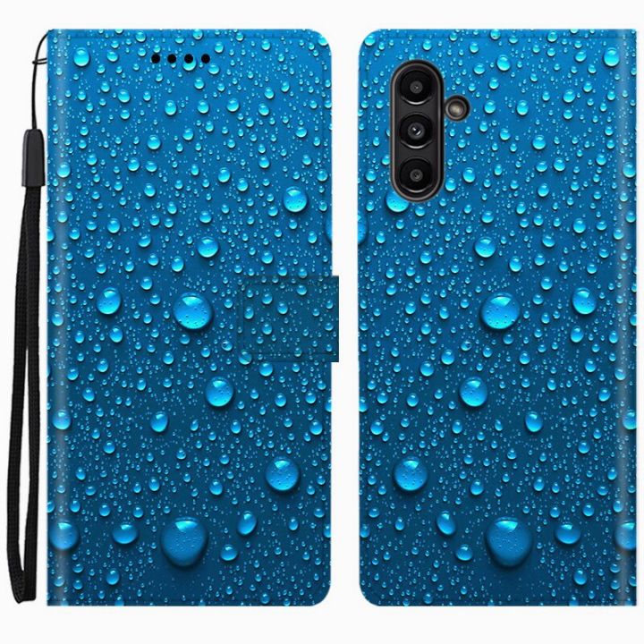 for-coque-samsung-galaxy-a14-case-leather-wallet-flip-case-for-samsung-a14-5g-galaxya14-a-14-phone-cases-fundas-etui-shell-phone-cases