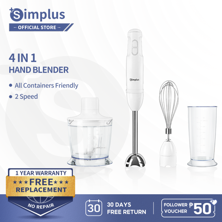 Simplus Hand Mixers Blenders Food Processor Grinders Juicers& Friut
