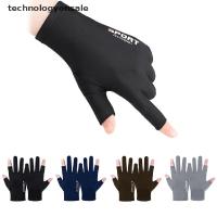 ♤ LJ7.22 [technologyonsale] ถุงมือ ผ้าเรยอน ระบายอากาศ กันแดด เหมาะกับฤดูร้อน สําหรับผู้ชาย ขับรถ ตกปลา