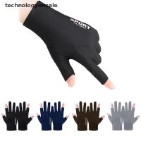 ♤⊕◈ [technologyonsale] ถุงมือ ผ้าเรยอน ระบายอากาศ กันแดด เหมาะกับฤดูร้อน สําหรับผู้ชาย ขับรถ ตกปลา