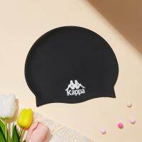 【health】 Kappa Unisex-Adult Swimming Caps Silicone Simple Logo