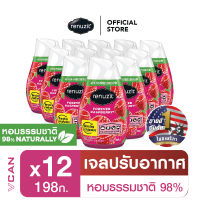 Renuzit Forever Raspberry รีนูซิต เจลปรับอากาศกลิ่นราสเบอร์รี่ 198 กรัม (12 ชิ้น)