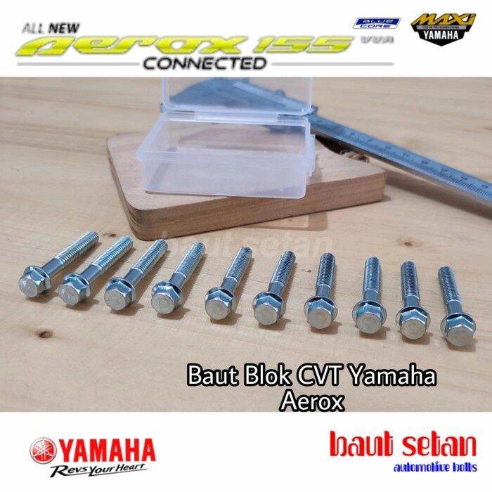 Baut Fullset Blok Cvt Yamaha Aerox Original Lazada Indonesia