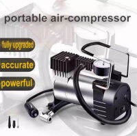 ปั๊มลมไฟฟ้า เครื่องปั๊มลมแบบพกพา รุ่น Car air pump ปั๊มลมติดรถยนต์ 12Vปั๊มลมไฟฟ้าติดรถยนต์,ปั๊มลมรถยนต์,150PSIปั๊มลมไฟฟ้าดิจิตอล