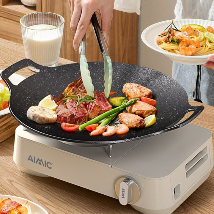 grilling-pan-non-stick-thick-cast-iron-frying-pan-flat-pancake-griddle-stone-cooker-bbq-grill-induction-cooking-pot-for-outdoor